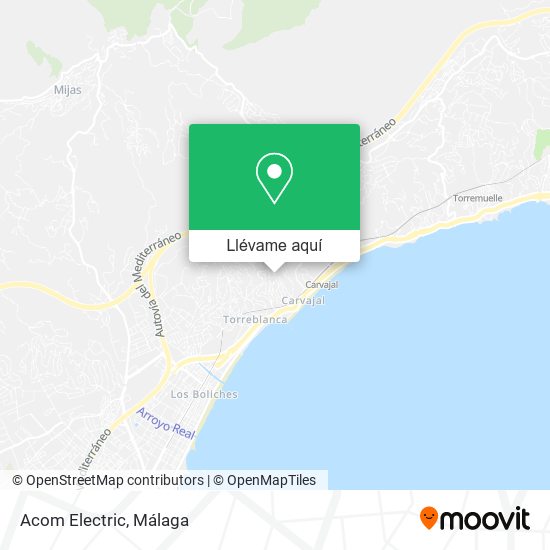 Mapa Acom Electric
