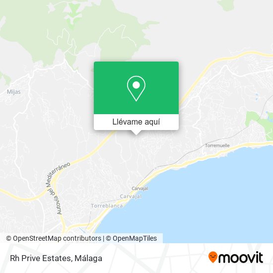 Mapa Rh Prive Estates