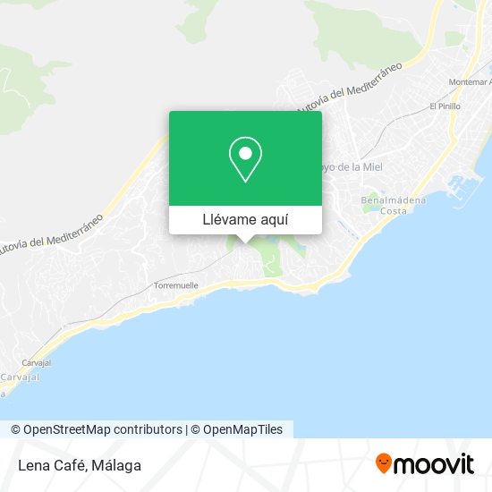 Mapa Lena Café