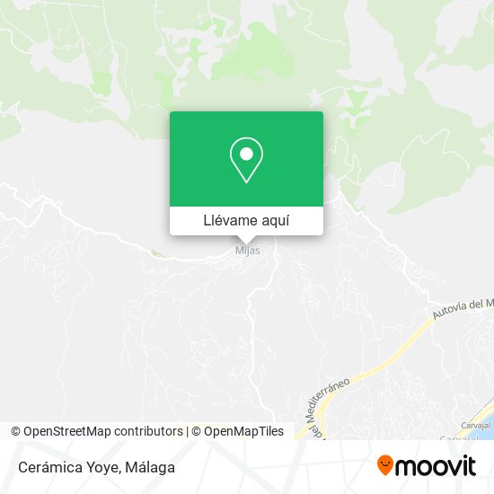 Mapa Cerámica Yoye