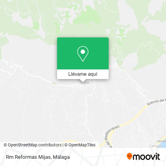 Mapa Rm Reformas Mijas