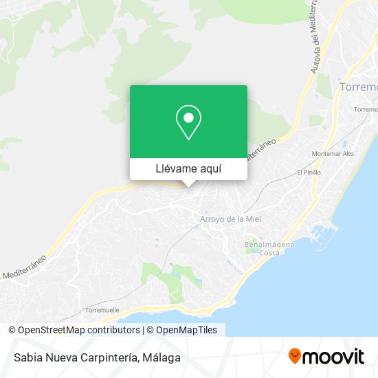 Mapa Sabia Nueva Carpintería