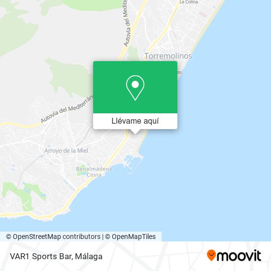 Mapa VAR1 Sports Bar