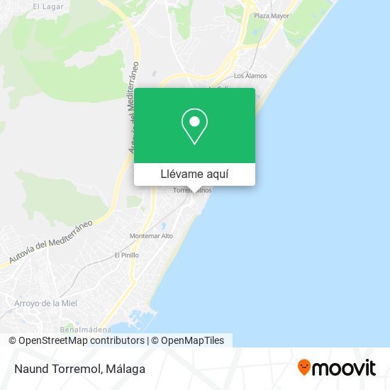 Mapa Naund Torremol