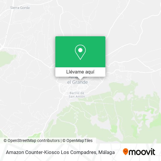 Mapa Amazon Counter-Kiosco Los Compadres