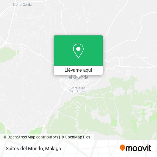 Mapa Suites del Mundo