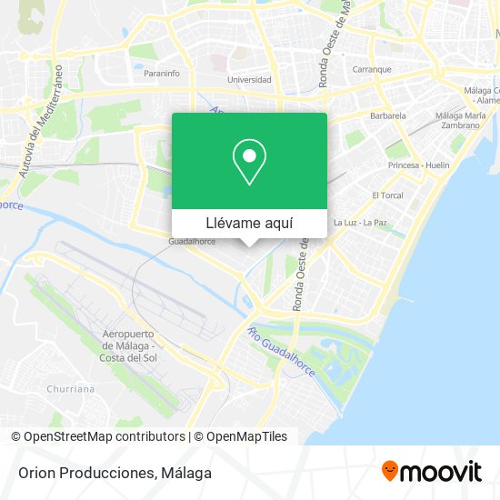 Mapa Orion Producciones