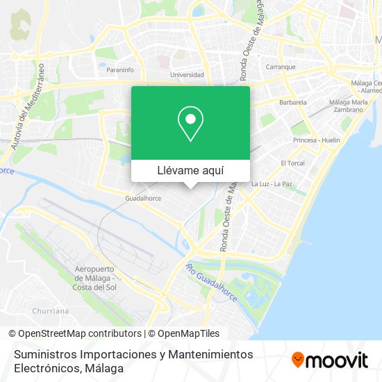Mapa Suministros Importaciones y Mantenimientos Electrónicos
