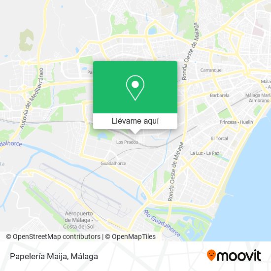Mapa Papelería Maija