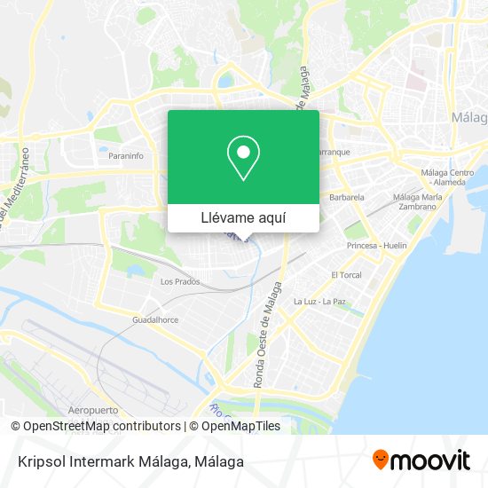 Mapa Kripsol Intermark Málaga