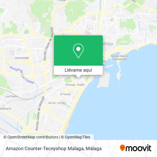 Mapa Amazon Counter-Tecnyshop Malaga