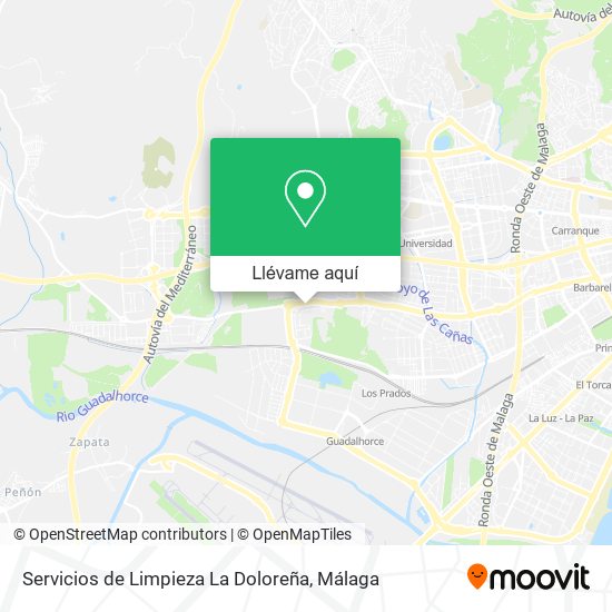 Mapa Servicios de Limpieza La Doloreña