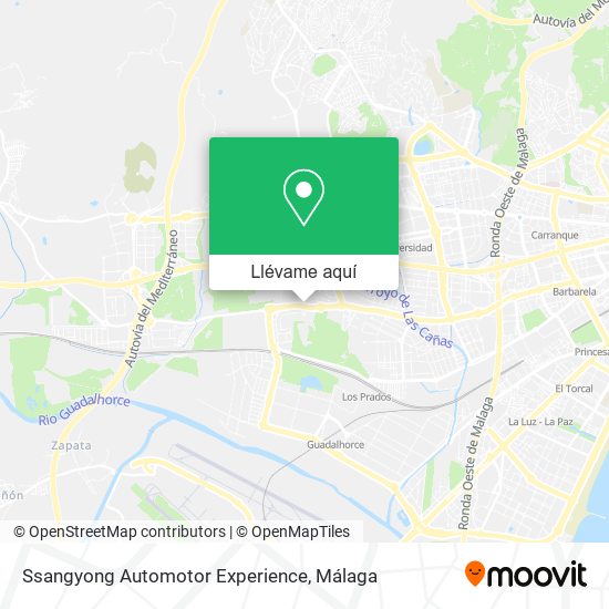 Mapa Ssangyong Automotor Experience