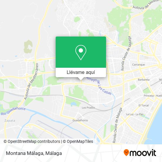 Mapa Montana Málaga