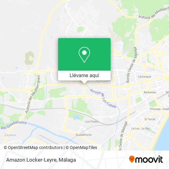 Mapa Amazon Locker-Leyre