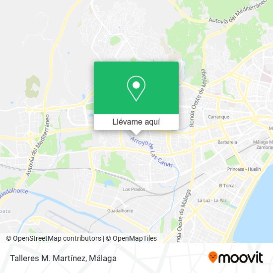 Mapa Talleres M. Martínez