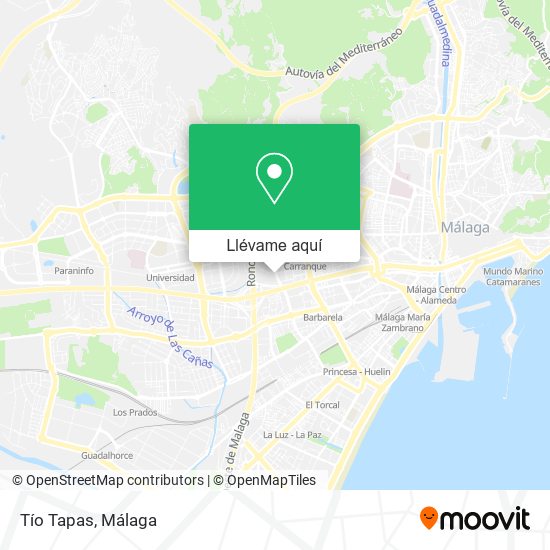Mapa Tío Tapas