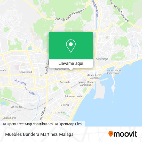 Mapa Muebles Bandera Martínez