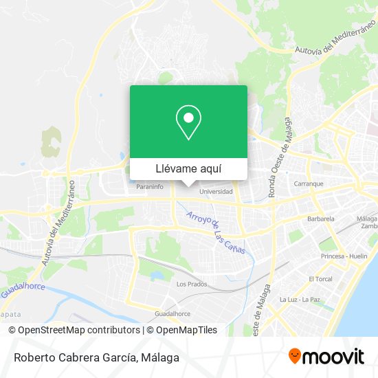 Mapa Roberto Cabrera García
