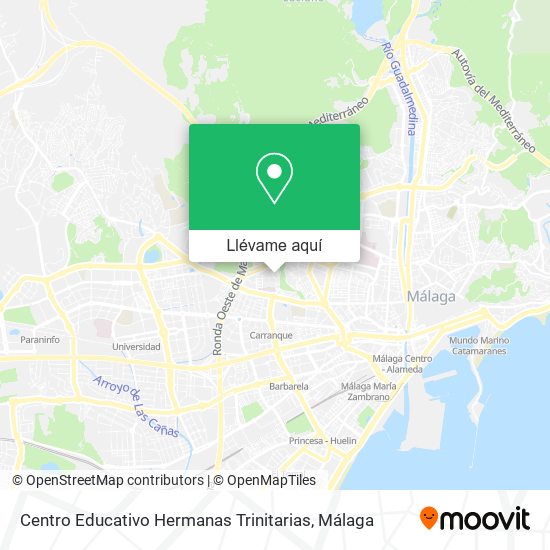 Mapa Centro Educativo Hermanas Trinitarias