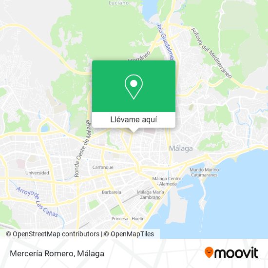 Mapa Mercería Romero