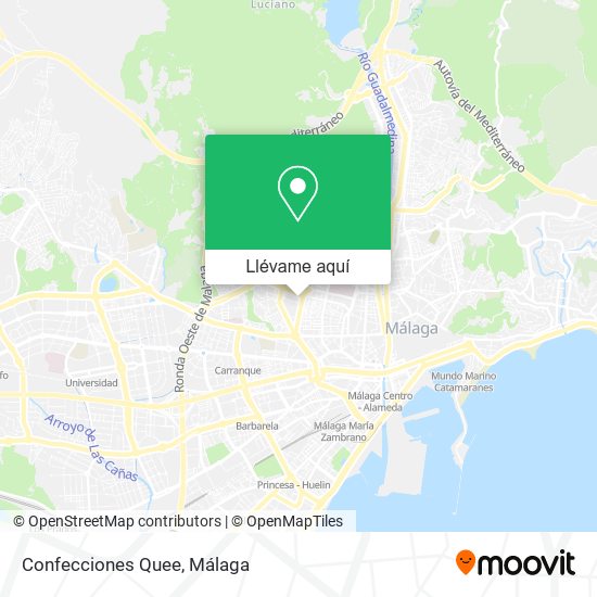 Mapa Confecciones Quee