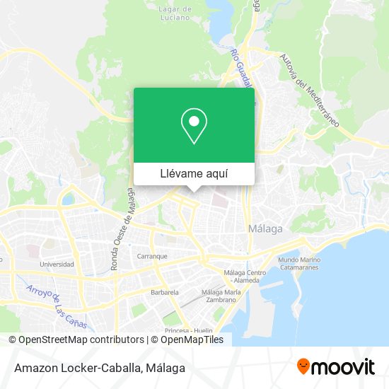 Mapa Amazon Locker-Caballa