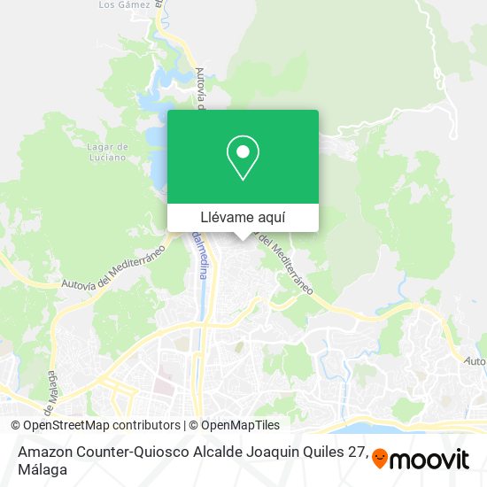 Mapa Amazon Counter-Quiosco Alcalde Joaquin Quiles 27
