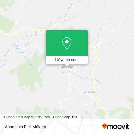 Mapa Anadlucia Piel