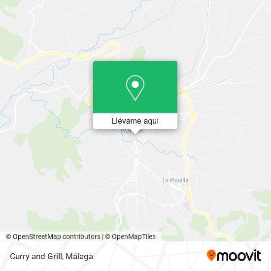 Mapa Curry and Grill