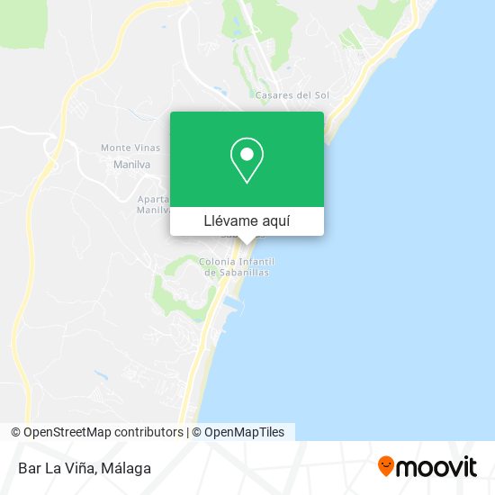 Mapa Bar La Viña