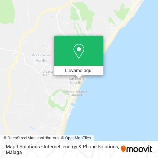 Mapa Mapit Solutions - Internet, energy & Phone Solutions