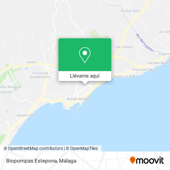 Mapa Biopompas Estepona