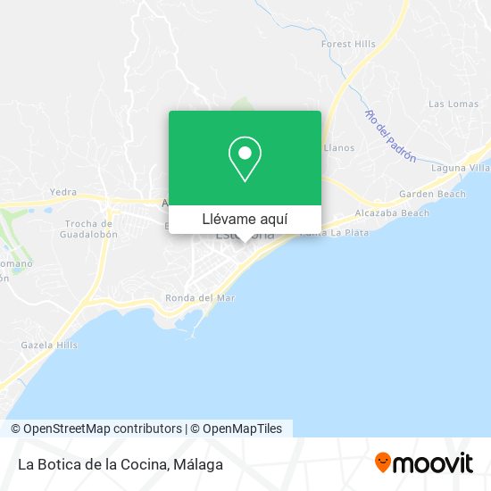 Mapa La Botica de la Cocina