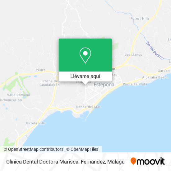 Mapa Clínica Dental Doctora Mariscal Fernández