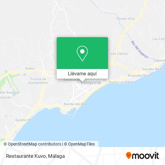 Mapa Restaurante Kuvo