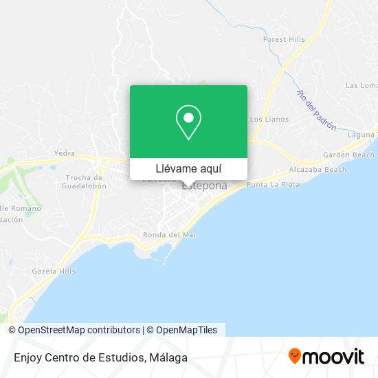 Mapa Enjoy Centro de Estudios