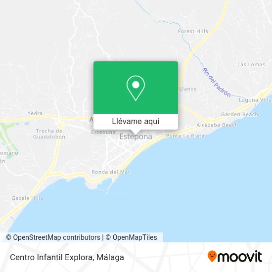 Mapa Centro Infantil Explora