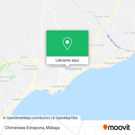 Mapa Chimeneas Estepona