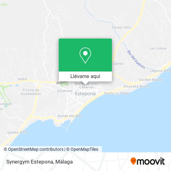 Mapa Synergym Estepona