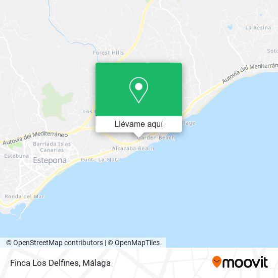 Mapa Finca Los Delfines