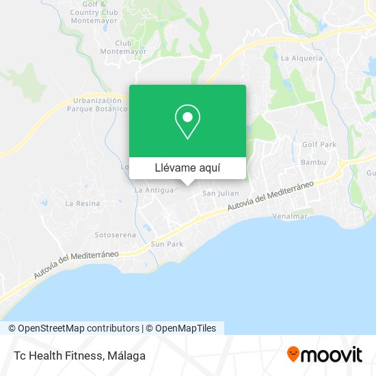 Mapa Tc Health Fitness