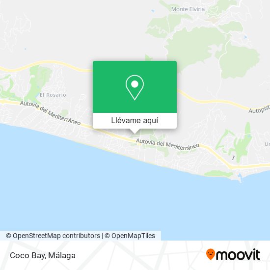 Mapa Coco Bay