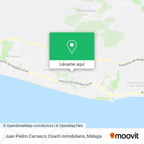 Mapa Juan Pedro Carrasco Coach Inmobiliario