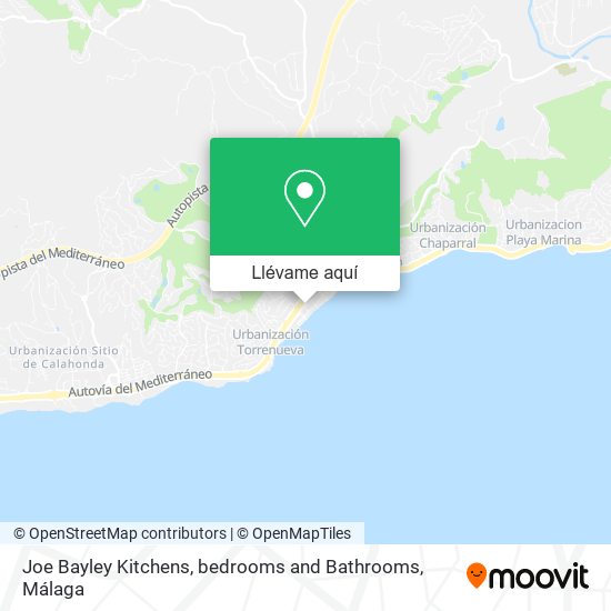 Mapa Joe Bayley Kitchens, bedrooms and Bathrooms