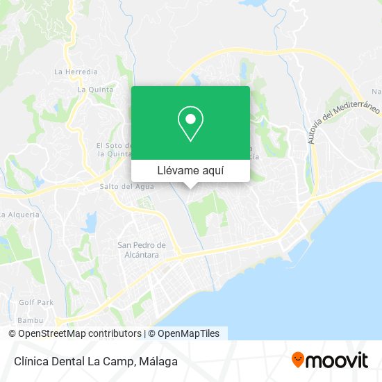 Mapa Clínica Dental La Camp