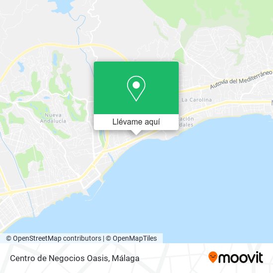 Mapa Centro de Negocios Oasis