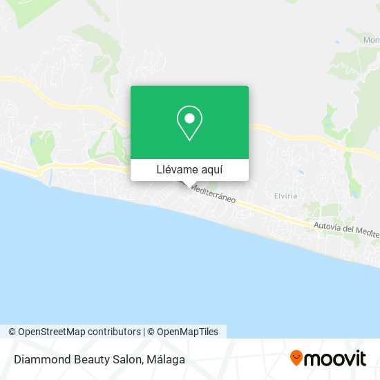 Mapa Diammond Beauty Salon