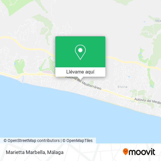 Mapa Marietta Marbella