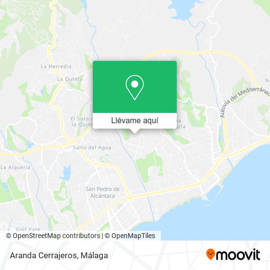 Mapa Aranda Cerrajeros